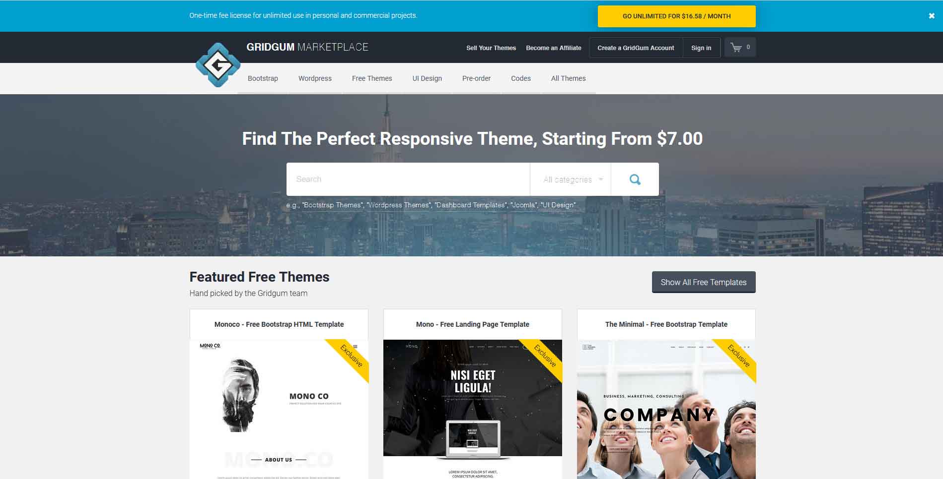 The 5 best Bootstrap marketplaces to download free and premium templates